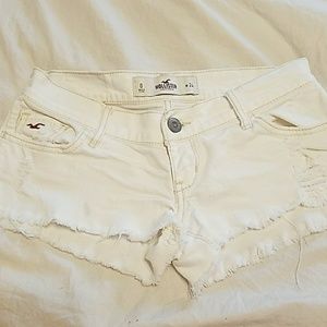 White short shorts